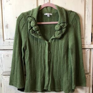 CAbi Flower Color Sweater